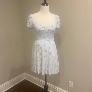 Hollister floral light blue sundress- worn once